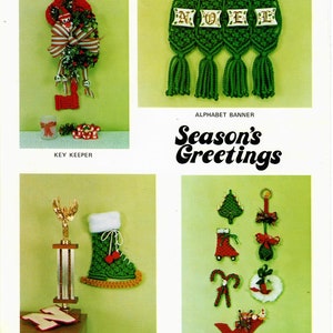 マクラメ フェスティバル パターン ブック / ヴィンテージ '70 / 手順説明 / pdf.book