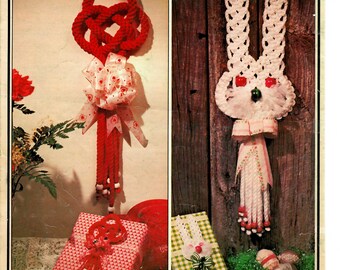 Macrame Ornament Pattern Book: 15 Vintage '70s Designs (PDF Download)
