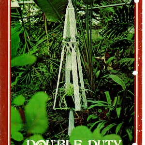 Make a Table in Macrame pattern book / vintage '70 / instructions how to / pdf.book