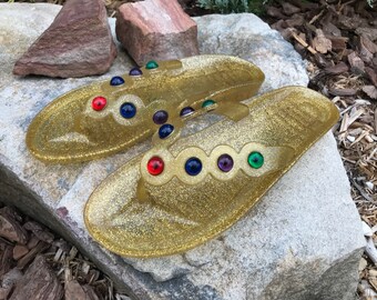 jelly flip flops 90s