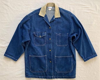 FTC／OVERDYED DENIM CHORE JACKET Arizona Black Denim Chore Jacket, Black – MADS NØRGAARD