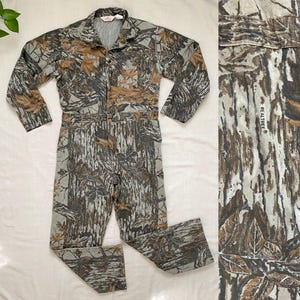 REALTREE オーバーオール カモフラ 90s ビンテージ メンズ オーバーオール リアルツリー 迷彩 ペインター パンツ
