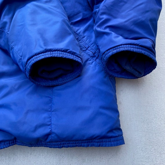Vintage Eddie Bauer Blue Down Puffer Ski Jacket, … - image 6