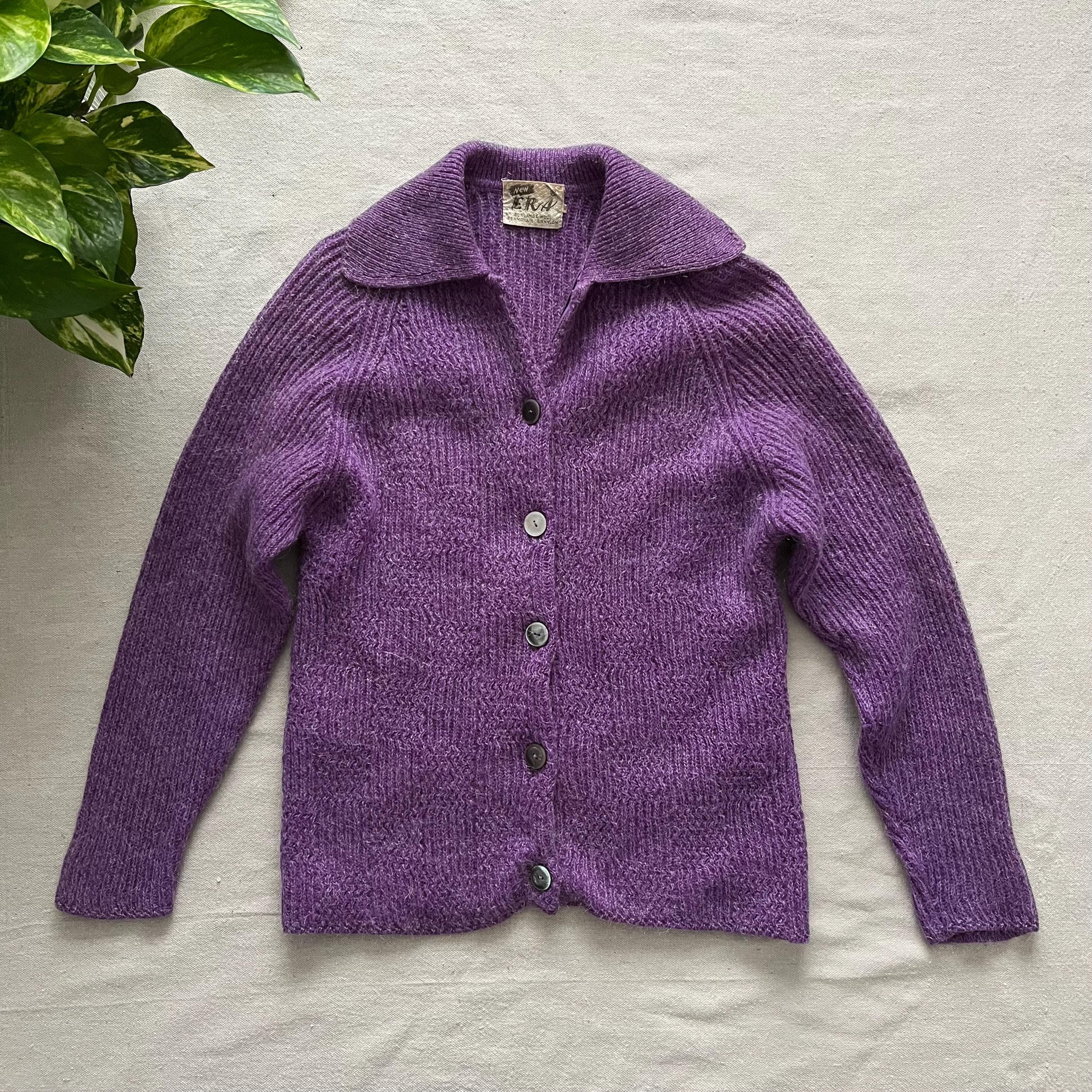 60 70's Cardigan - Etsy