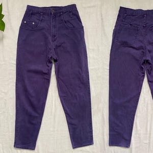 90s Purple Pants - Etsy