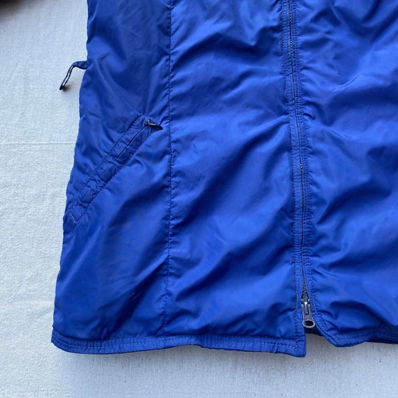 Vintage Eddie Bauer Blue Down Puffer Ski Jacket, … - image 5