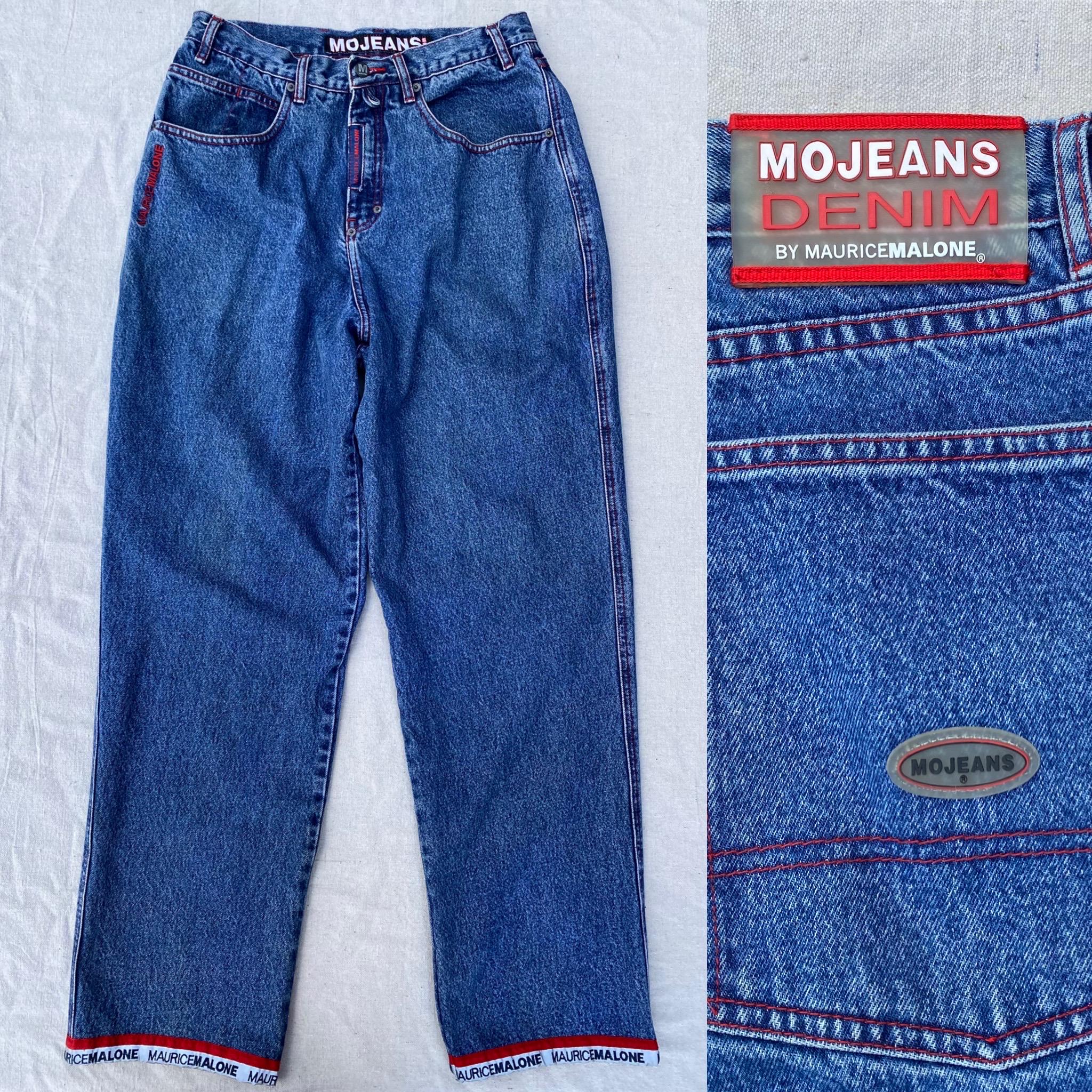 Vintage 90s Mojeans Maurice Malone Baggy Fit Jeans, Size 32x32