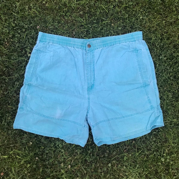 Teal Shorts - Etsy