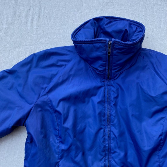 Vintage Eddie Bauer Blue Down Puffer Ski Jacket, … - image 4