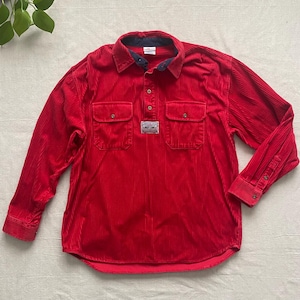 Vintage 90s Marlboro Red Denim Western Shirt, Pearl Snap Long