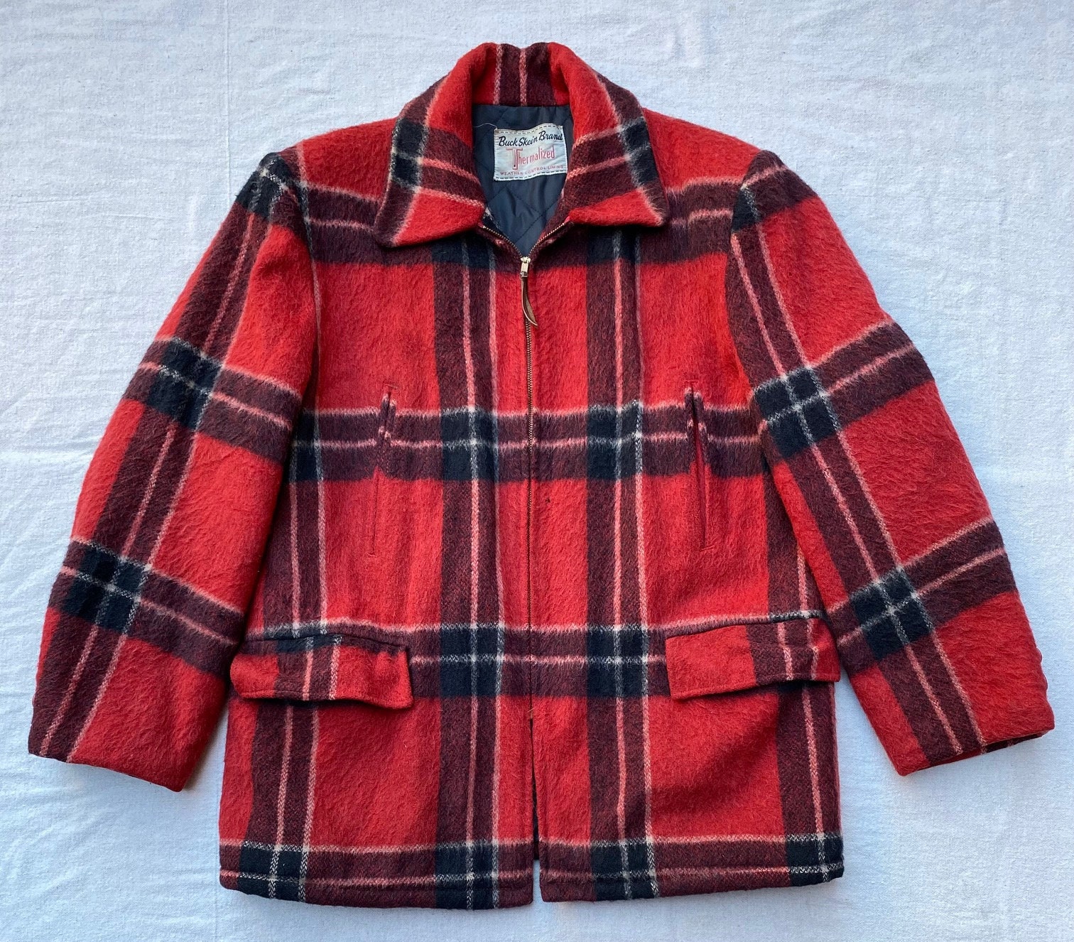 adirondack plaid wool jacket