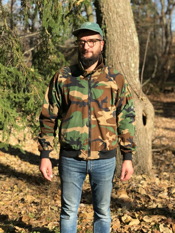 ll bean camo jacket