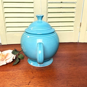 Vintage Homer Laughlin Fiestaware Large Teapot - Turquoise - Ca. 1937 ...