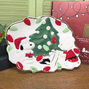 Vintage Snoopy Plate - Etsy