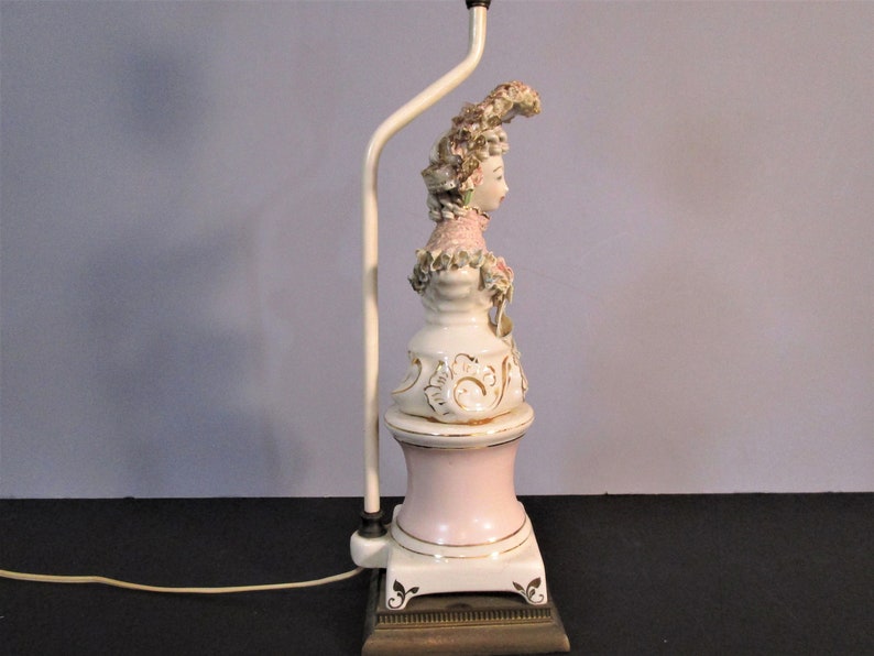 Vintage Cordey Victorian Woman Lamp Vintage Lady Lamp With Etsy