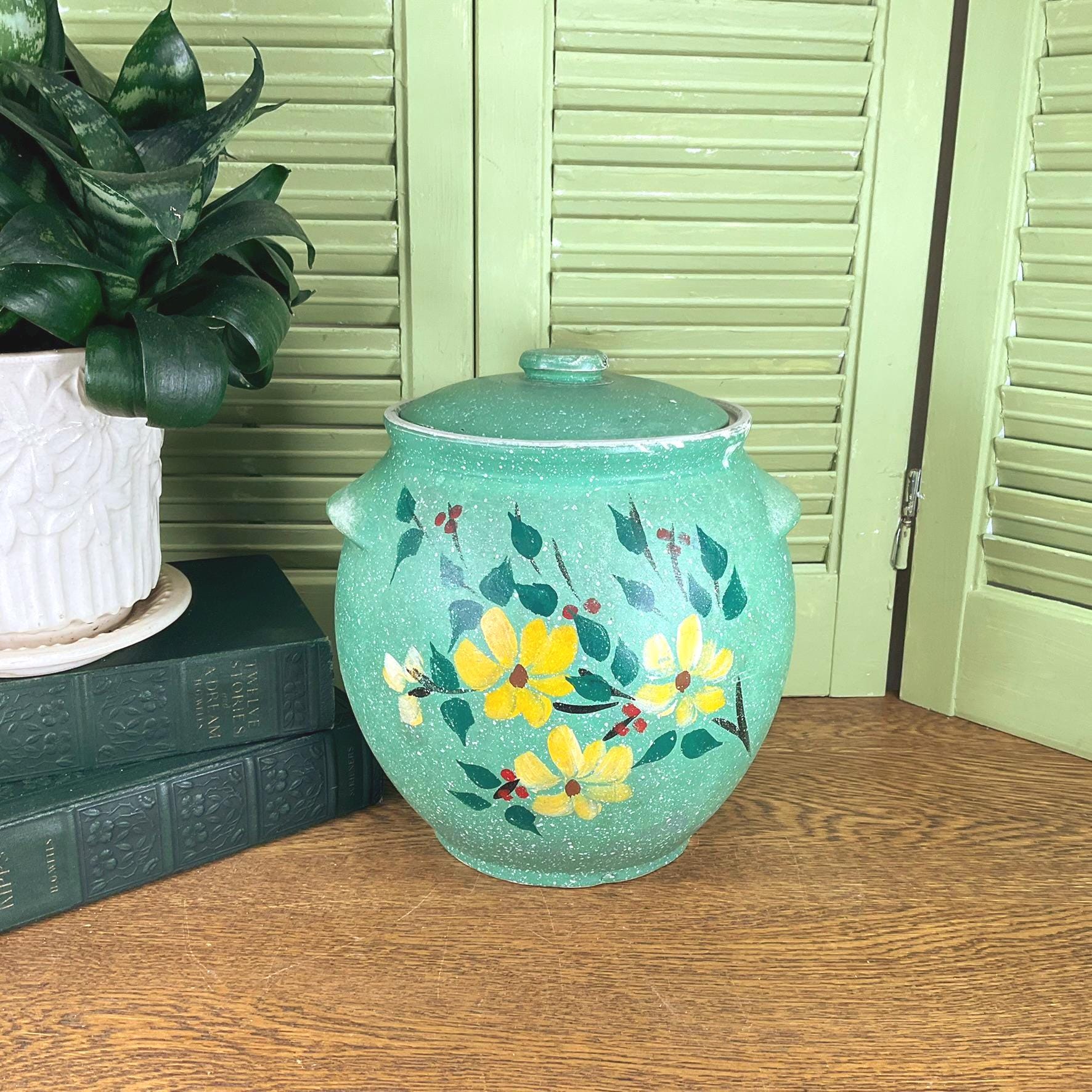 RANSBURG ランズバーグ キャニスター 缶 6点セット 黄色 花 Ransburg Yellow - Etsy