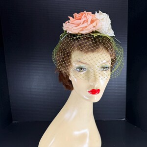 Half Birdcage Vintage Veil - Etsy display picture 1