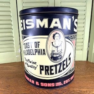Reisman Pretzel Tin - Etsy
