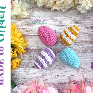 Easter Eggs Rattles, Egg Rattles Knit, Baby Easter Gift, Crochet Eggs, New Baby Gift, Easter Egg, Easter Gifts Toddler, Easter Toy Baby