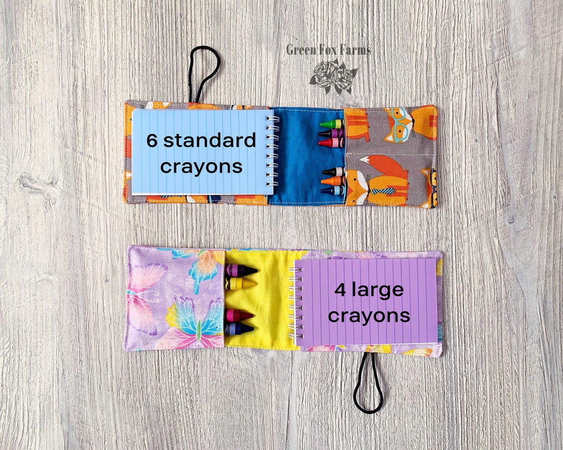 Kids Art Set Unicorn Gift Crayon Roll Artist Drawing Set Etsy