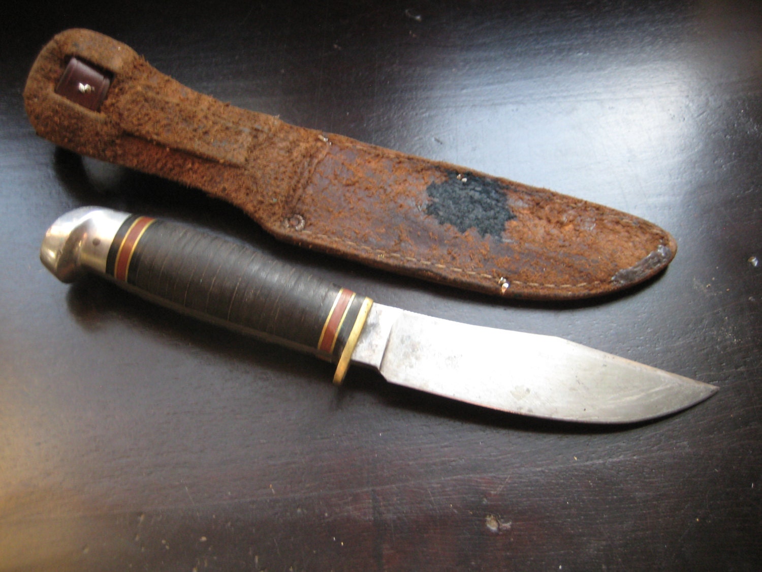 Knife / Western Knife Co / Boulder CO USA / Vintage Etsy