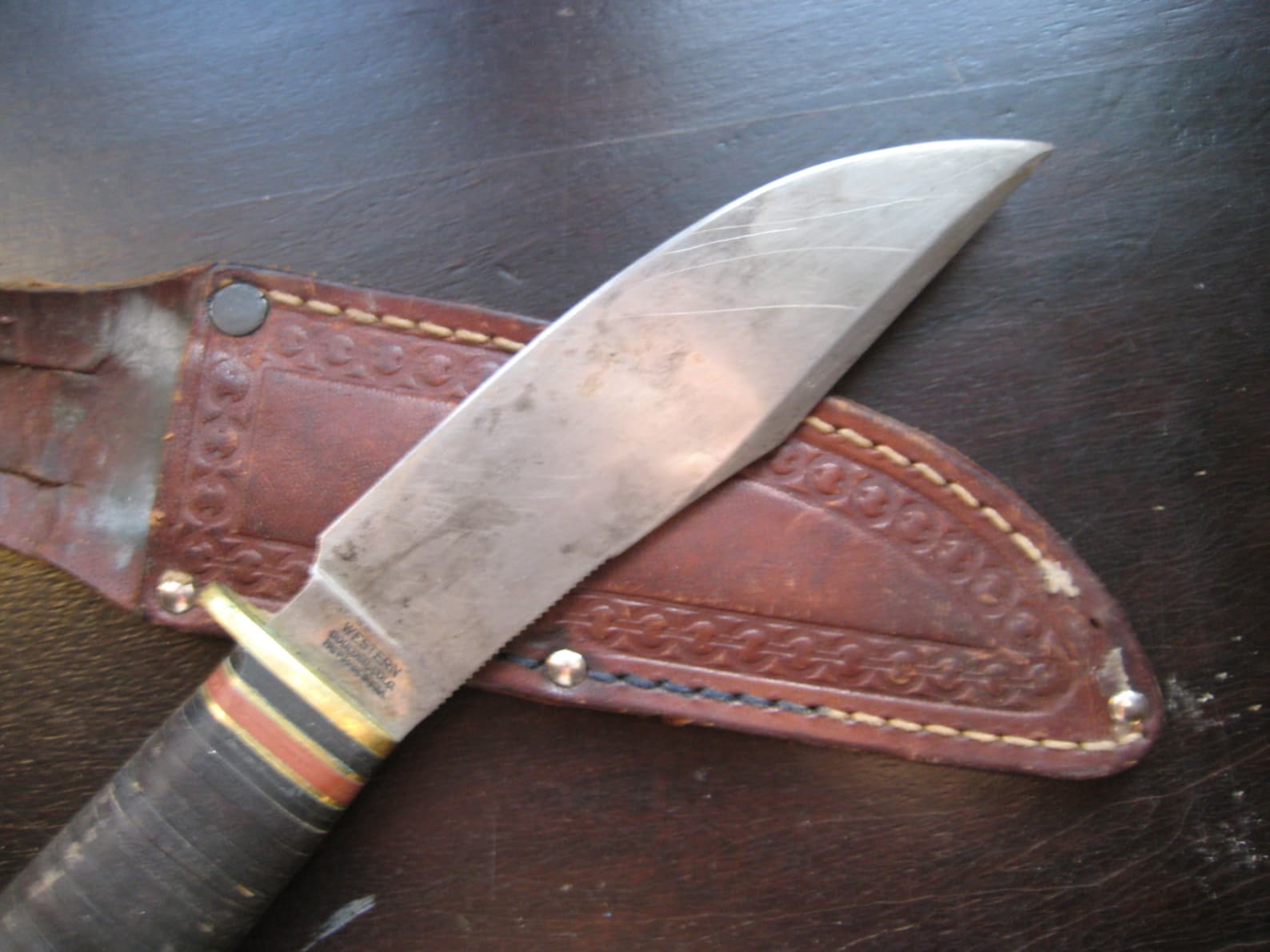 Knife / Western Knife Co / Boulder CO USA / Vintage Etsy