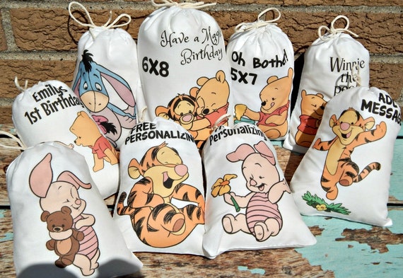 classic pooh diaper bolsa