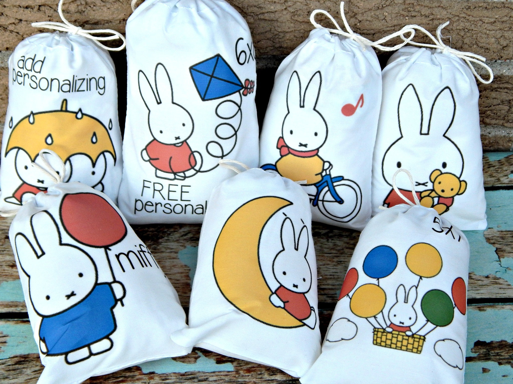 Miffy Rabbit Theme Mini Messenger Bag