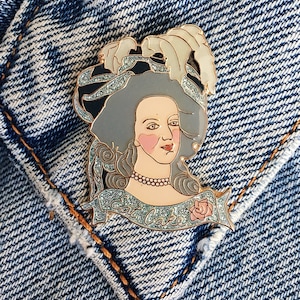 Marie Anoinette &quot;Let Them Eat Cake&quot; Enamel Pin