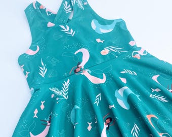 Mermaid Sundress For Girls