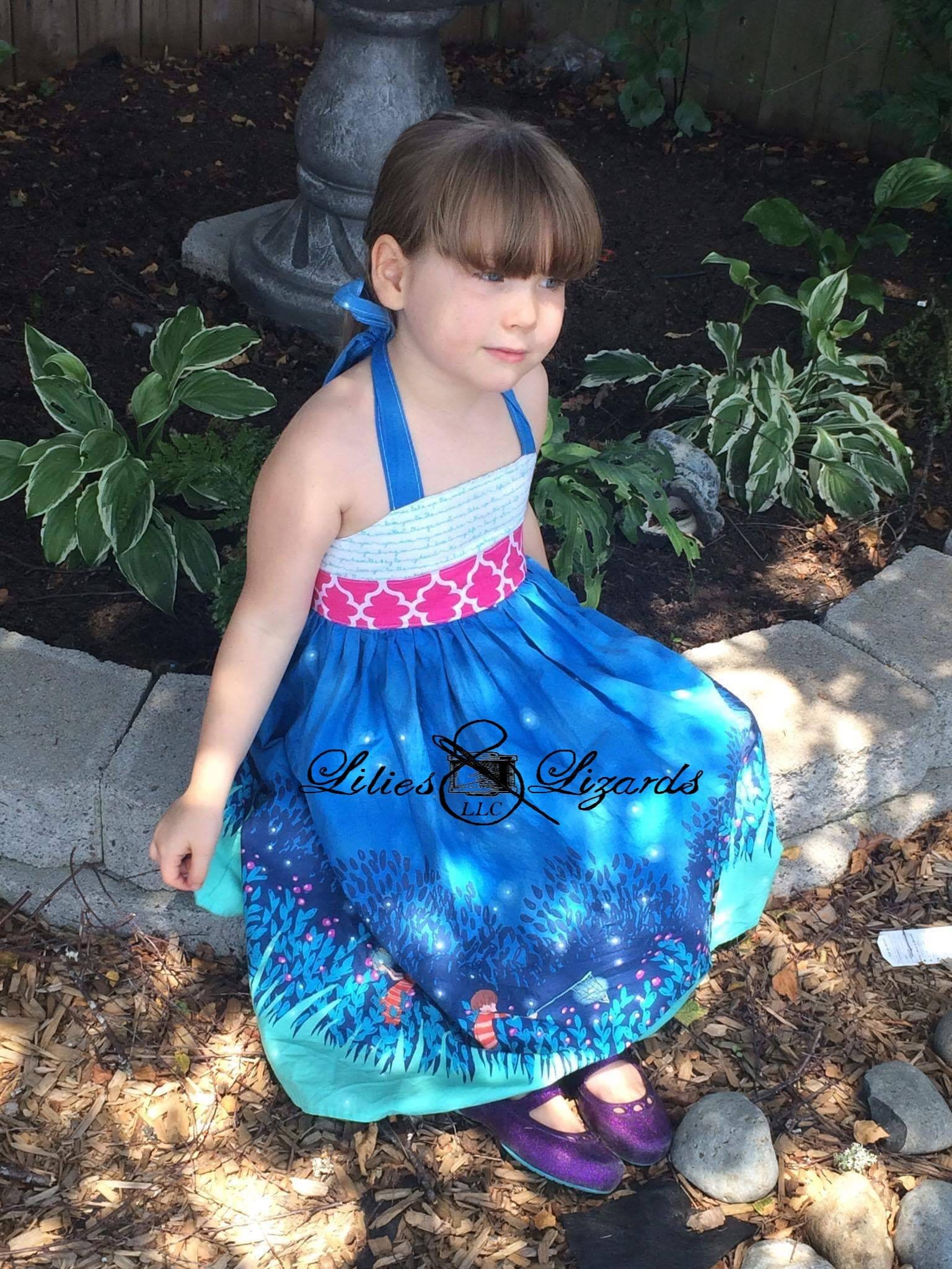Catching Fireflies Halter Dress