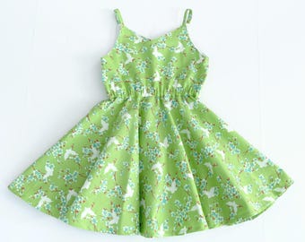 Floral Butterfly Sundress For Girls