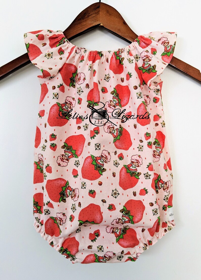 Strawberry Shortcake Romper Baby Girl Size Nb 2t Footies Rompers Clothing Strawberry Shortcake Romper Baby Girl Size Nb 2t Footies Rompers Clothing