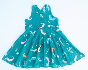 Mermaid Sundress For Girls
