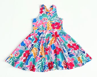 Tropical Sundress For Girls