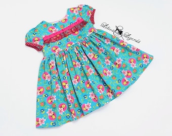 Winnie the Pooh Floral Dress for Toddler Girl