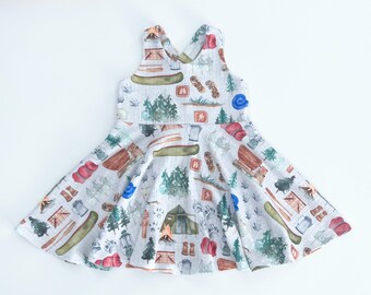 Camping Summer Dress For Girls