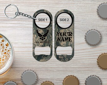 Mini Bottle Opener Keychain for Bartender Gift & Home Bar Military Air Force Gifts Bottle Opener Bar Blade Beer Opener Gift for Bartenders