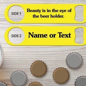 Bottle Opener for Bartender Gifts Speed Opener Bar Blade Personalized Bottle Openers Beauty Beer Holder Funny Bottle Opener Flat Beer Opener