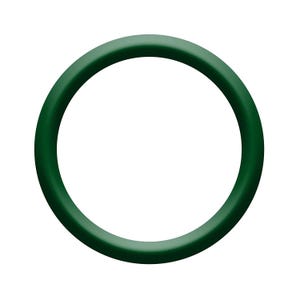 Dark green rubber spinner ring
