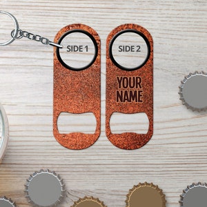Mini Bottle Opener Keychain for Bartender Gift Rusty Bottle Opener Personalized Bottle Opener Bar Key Beer Bottle Opener Gift for Bartender