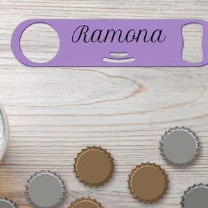 Personalized Bottle Opener Bartender Gift Beer Opener Strainer Bottle Opener With Can Opener Speed Opener Orchid Gifts Assorted Colors