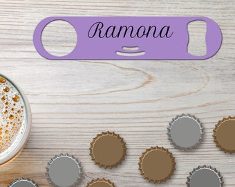 Personalized Bottle Opener Bartender Gift Beer Opener Strainer Bottle Opener With Can Opener Speed Opener Orchid Gifts Assorted Colors
