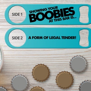 Bottle Opener for Bartender Gifts Speed Openers Bar Blades Personalized Bottle Openers Boobies Legal Tender Funny Bottle Opener Beer Opener