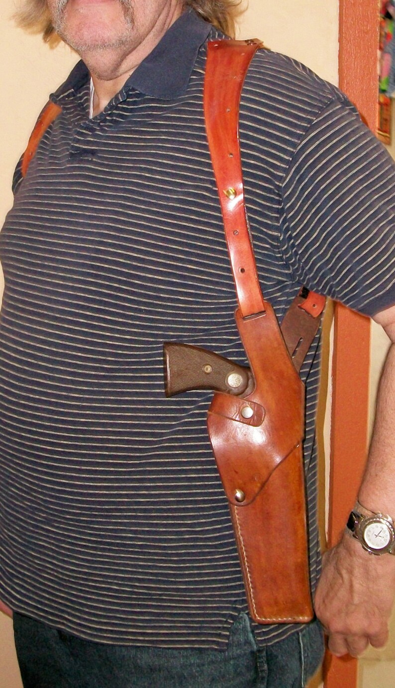 DKM Leathers Swivel Shoulder Holster System by Etsy