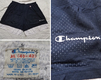 BILLY Vintage Champion Polyester Athletic Shorts Men/'s Size Medium