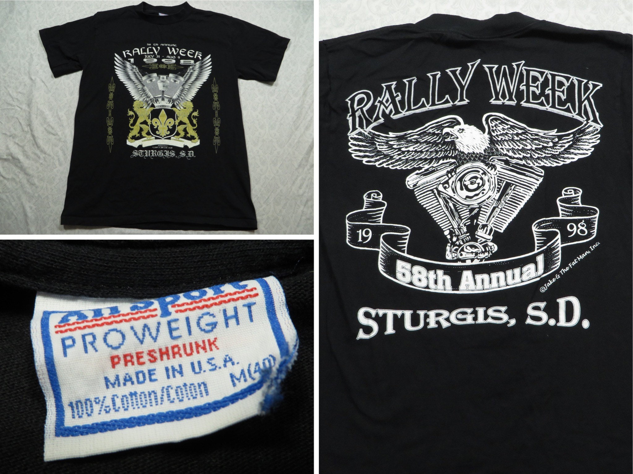 Vintage Sturgis Tee - Etsy