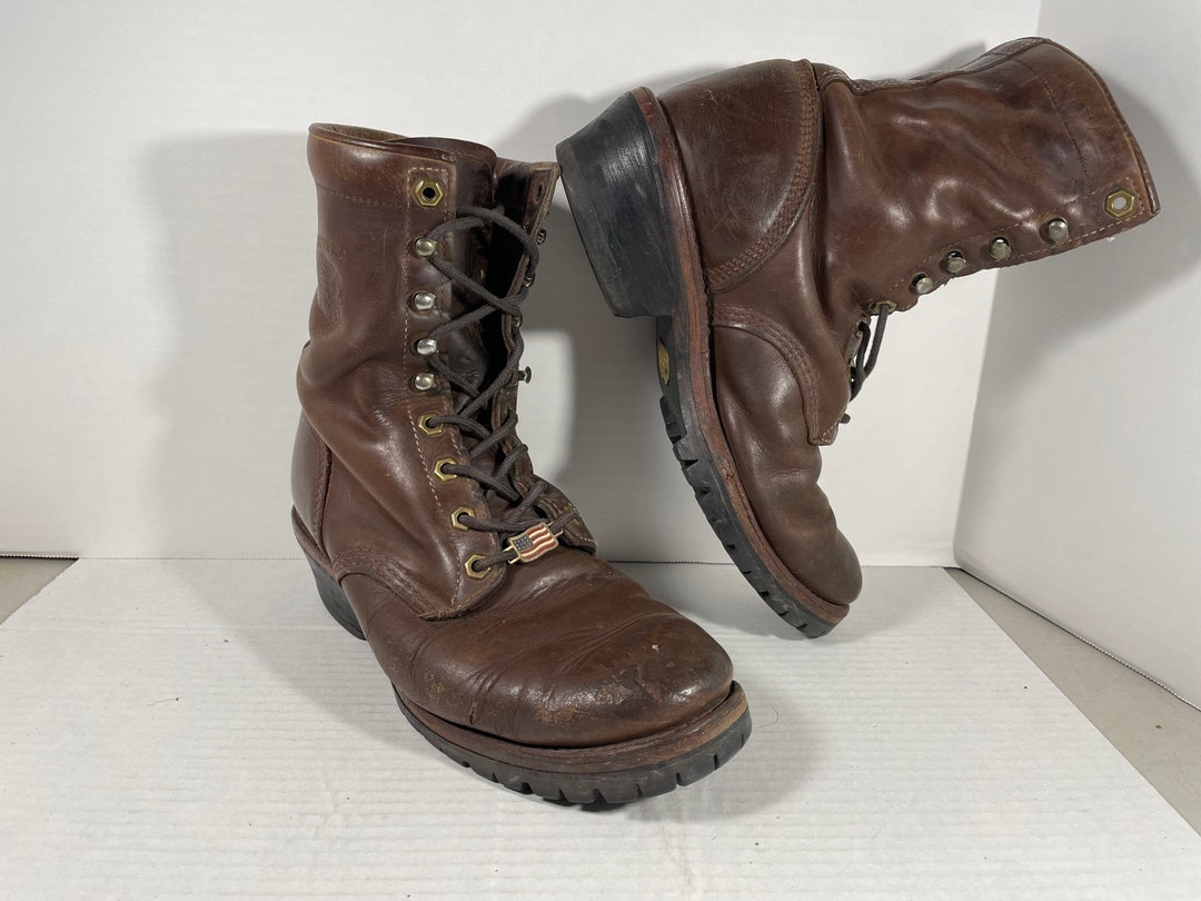 chippewa logger boots
