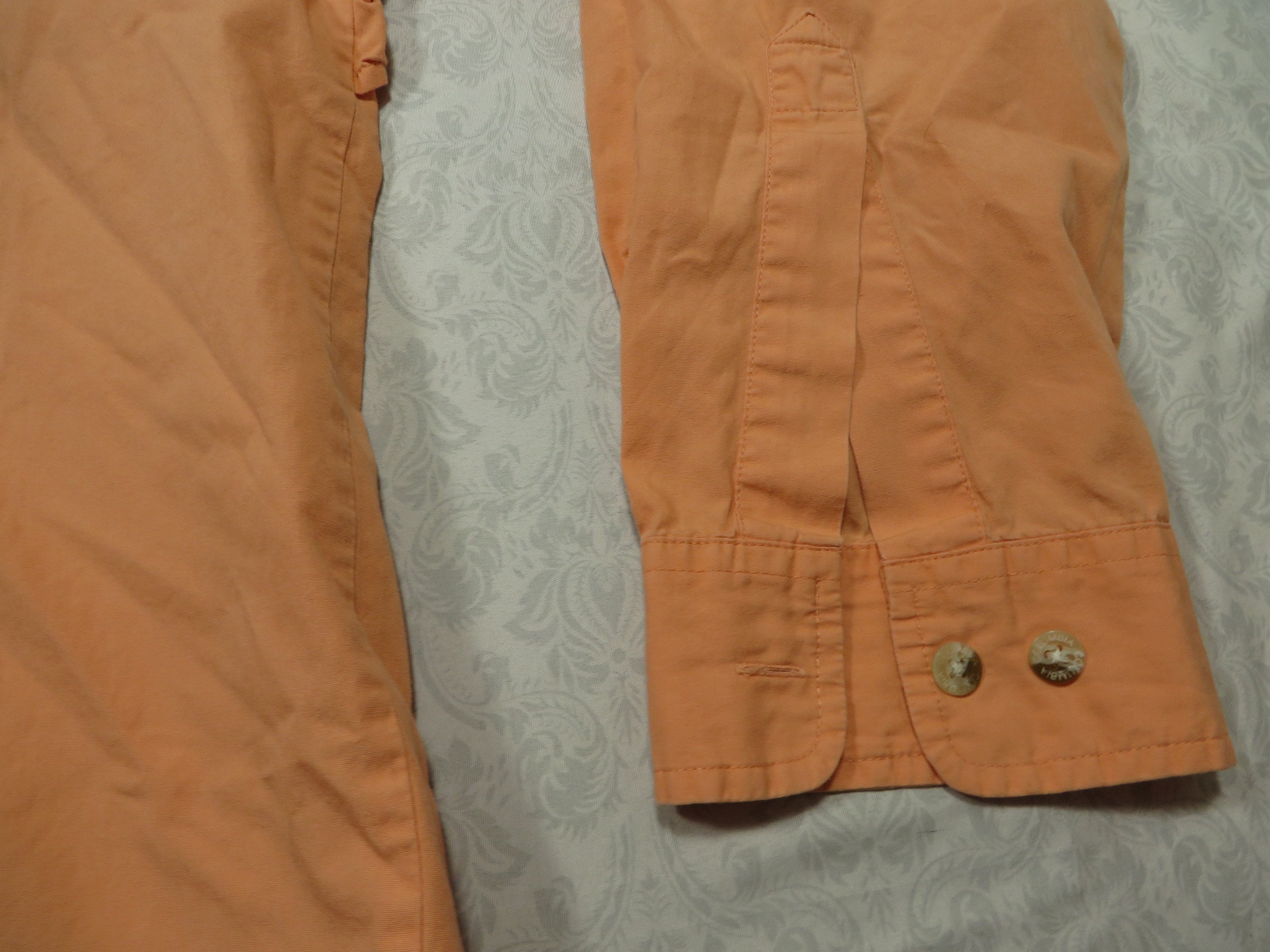 Chemise Columbia PFG Manches Courtes Homme XL – Orange – Randonnée Pêche