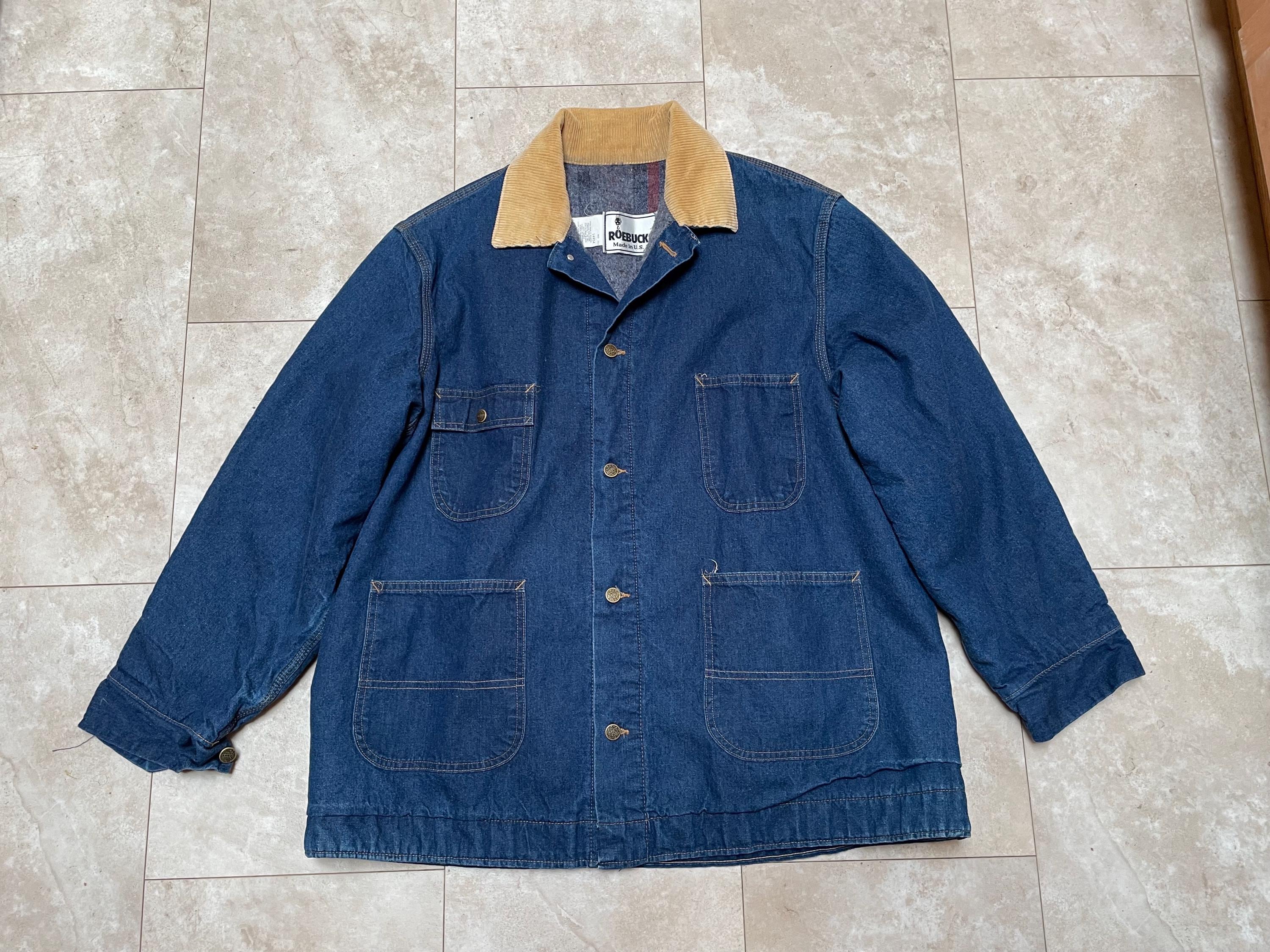 Carhartt Denim Chore Coat - Etsy